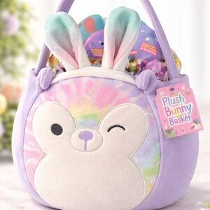 Squishmallows Plush Bunny Basket 🐰